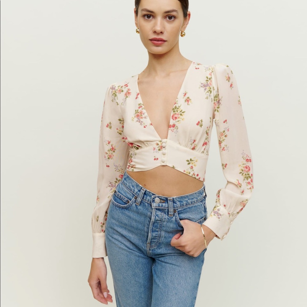 Reformation Averie top